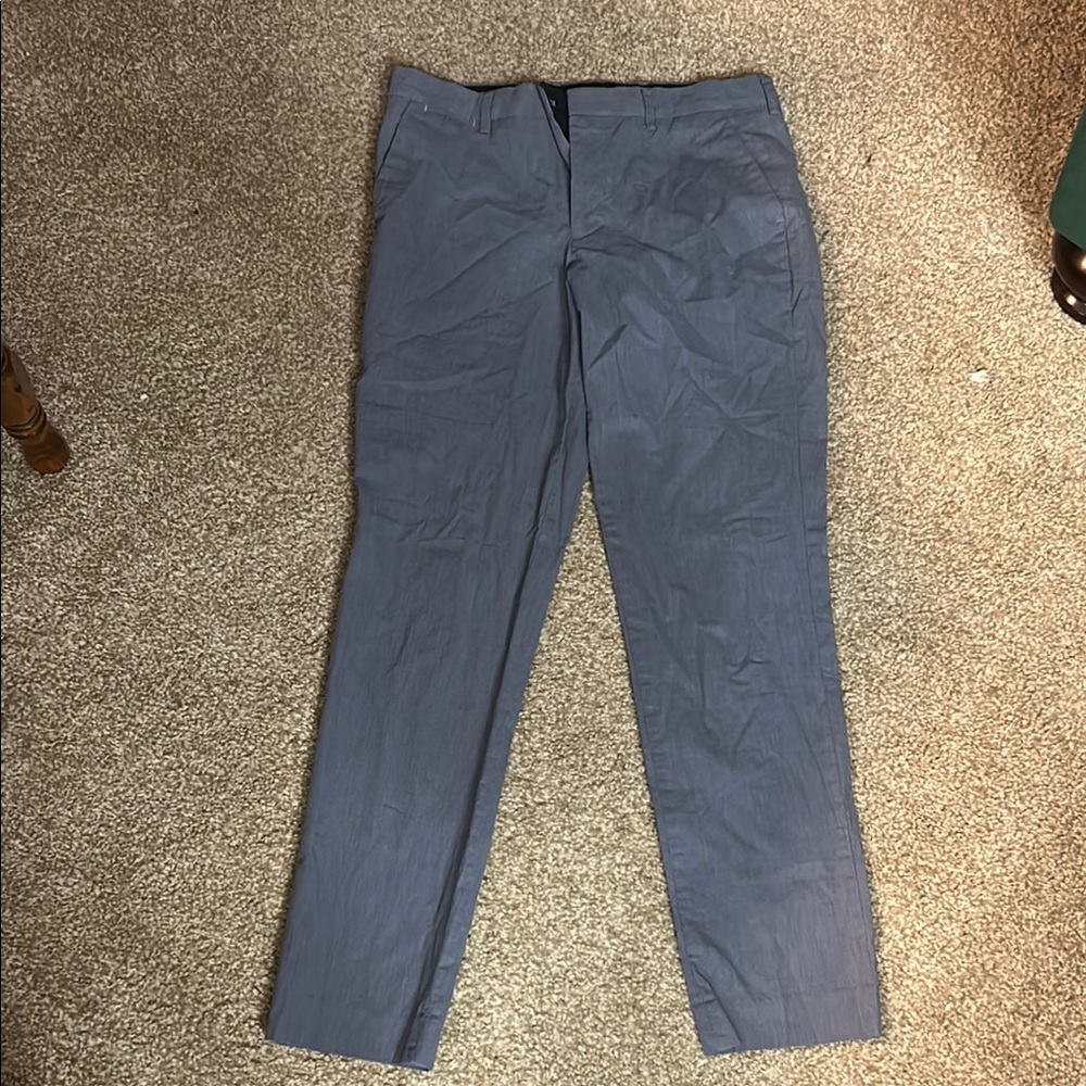 Express Blue Chinos Classic Fit